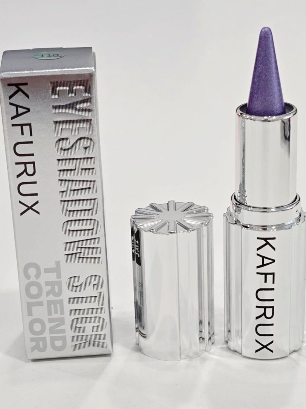 Kafurux ✦ Trend Color Eyeshadow Stick & Lipstick ✦ Shimmery Purple Dual-Use NWT - Picture 2 of 7
